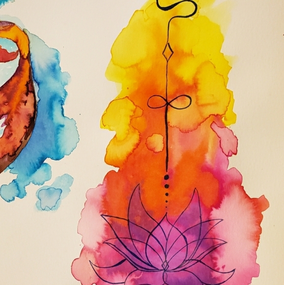 Koi fish painting - Picture 3 of 3